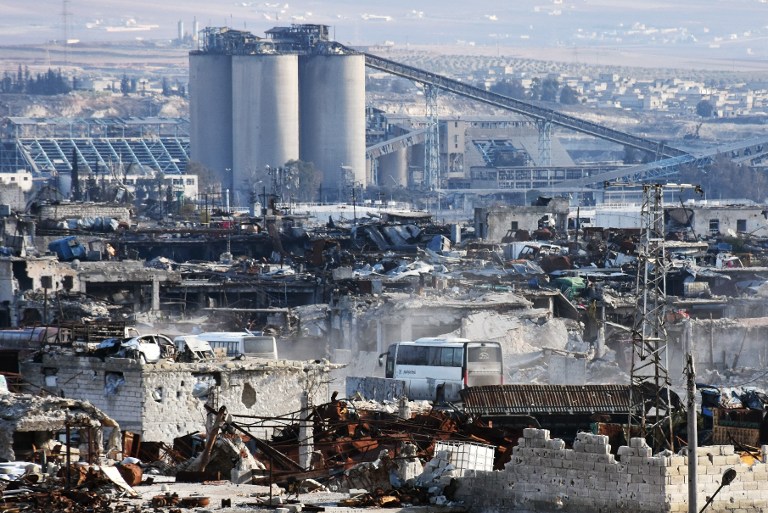 Aplazada la evacuación de Alepo tras quema de autobuses