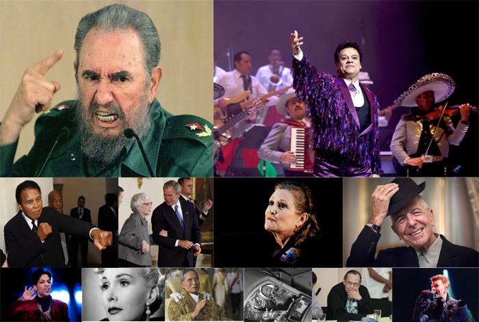 famosos muertos en 2016, famosos muertos