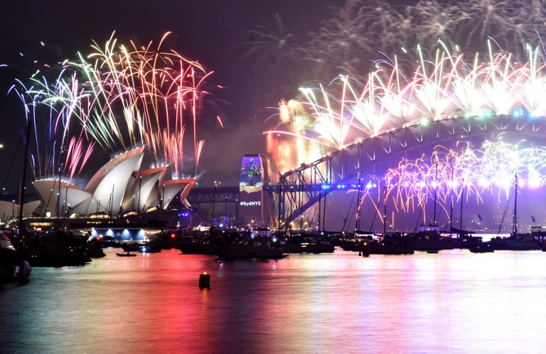 australia, año nuevo, 2017, sidney