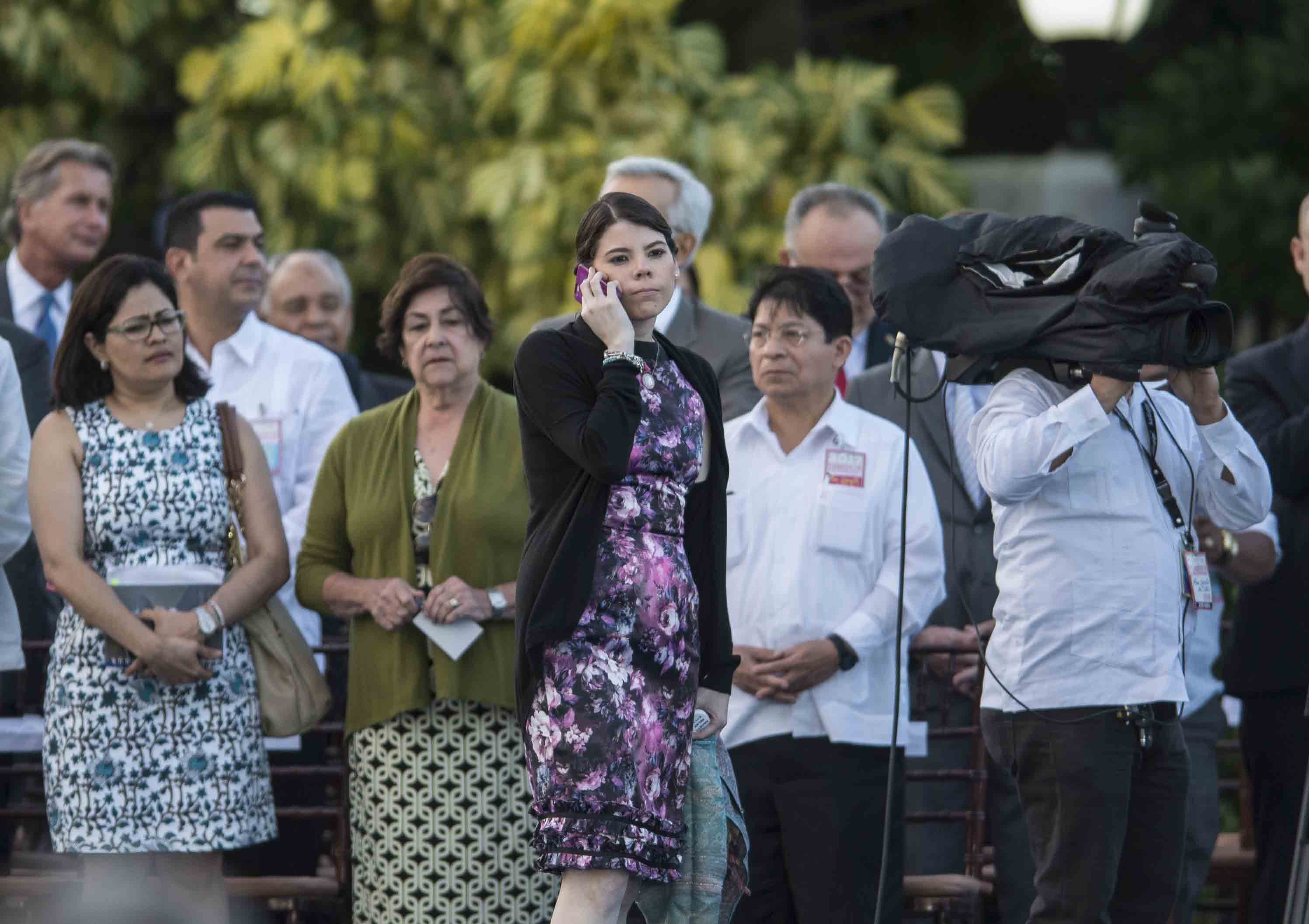Camila Ortega, toma de posesión