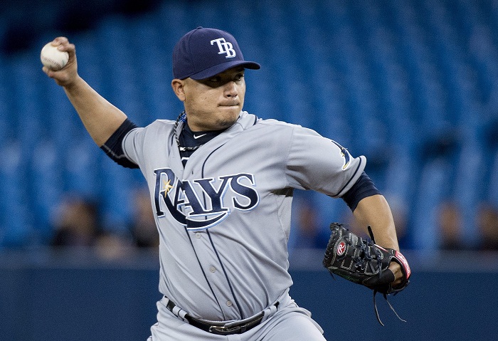 Erasmo Ramírez firma por 3.1 millones de dólares con los Rays